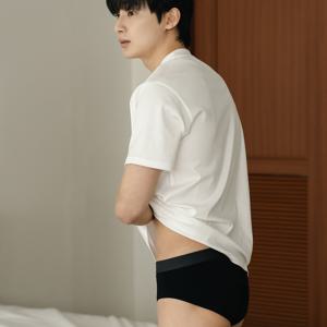 [M] 나무 삼각팬티 베이직 3P