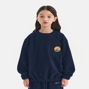 [정가 55000원]폴라플리스 포켓 맨투맨 (네이비) OD254IMM01_NVY