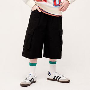 [택가 65000원]워드마크카고버뮤다스웻팬츠 블랙 CK2601JS35BK