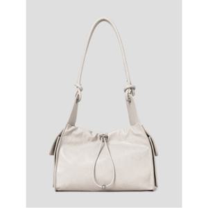 사이드 포켓 셔링백 - 아이보리 (3562D3AM90)