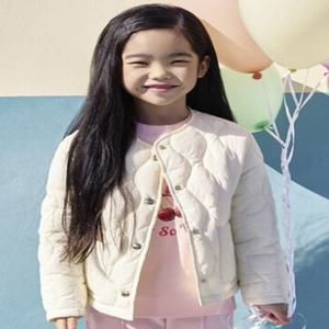 MKF1JP2021 여아 경량 퀼팅 패딩점퍼