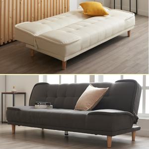 [수요일 수요세일 한정10조] 프리마 3인용쇼파 등받이 3단조절 소파베드 다리분리가능