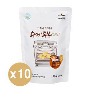 국산 콩 수제 두부과자 110g X 10봉지