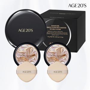 [에이지투웨니스] 시그니처 에센스 커버 팩트 마스터 더블커버(케이스1+리필2) (SPF50+ PA++++)