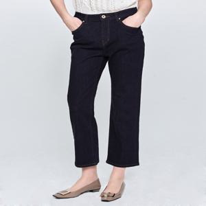 헤지스 여성 [[25SS]] HSPA5BC86N3 [데님][슬림핏]다크네이비 생지 데님 팬츠