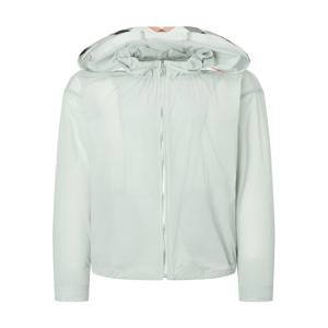 닥스 여성 [[25SS]] DLJU5B403E1 [바람막이]그린 체크 배색 탈착 후드 경량 숏 점퍼