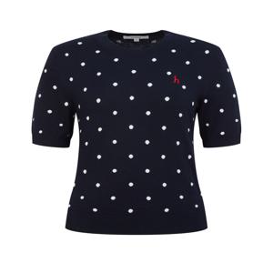 헤지스 여성 [[26SS]] HSSW6BC22N3 클래식 반팔 풀오버 다크네이비