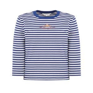 헤지스 여성 [[26SS]] HSTS6B201B2 7부 슬림핏 스트라이프 티셔츠 블루