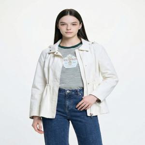 헤지스 여성 [[26SS]] HSJU6BC21I1 라이트베이지 탈착후드 면혼방 후드점퍼