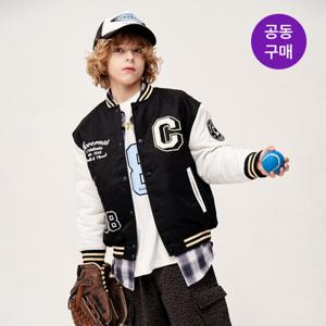 [공동구매][택가 17.9만원]아트웍 플레이 바시티 점퍼 블랙 CK2601JU42BK