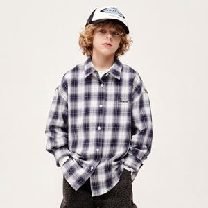 워드마크 체크셔츠 블루 CK2601SH23BL