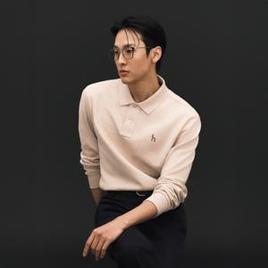 남성 피케 폴로 긴팔티셔츠 HZTS5D431I1