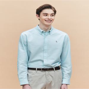 남성 [[25SS]] HZSH5E201E1 [아이코닉] 민트 옥스포드 셔츠