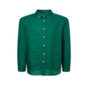 남성 [[25SS]] HZSH5B301E2 [아이코닉] 그린 린넨 셔츠