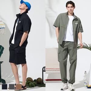 남성아노락트레이닝셋업3종(점퍼+팬츠2)