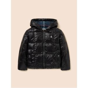 키즈 [택가 159,000] 덕다운 체크 후드 경량 패딩 - 블랙 (BI5938U075)