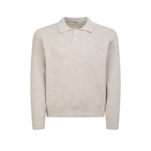 남성 [[25SS]] WHSW5B101I2 [스테디셀러] 베이지 짜임 면 카라니트