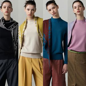 머플러 + 풀오버 SET