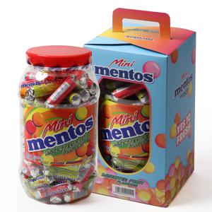 멘토스 미니 푸르티 1kg / 전용 케이스 포장