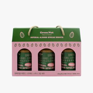 임페리얼 아몬드버터 스무스 400g 3입 선물세트