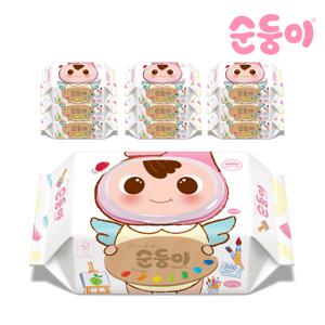 페인터 에디션 아기물티슈 캡형 100매 10팩 (pBpC-01)