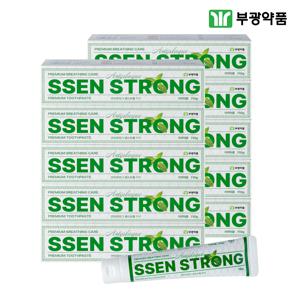 안티프라그 쎈스트롱 프라그 제거 구취 입냄새제거 치약 125g 10개