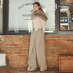 25FW 울혼방 스커트 팬츠