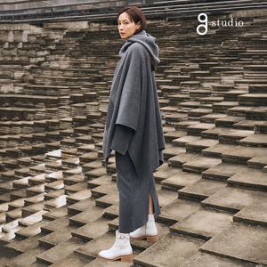 25FW 캐시미어 울 블렌드 니트 스커트