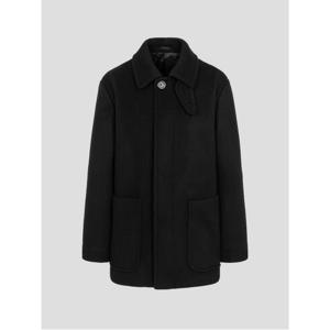 [SMART4有] 울혼방 루즈핏 하프 코트  블랙 (RX5930PL25)