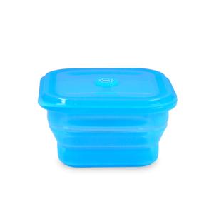 접이식 실리콘 용기 푸쉬락 600ml (12colors) 전자레인지 냉동밥 보관