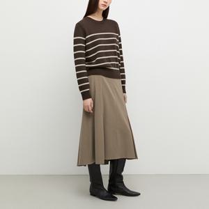 스트라이프 크루넥 니트 풀오버 SSKPOP41160