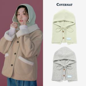 [택가: 59,000원][최윤지 착용] 우먼 클로버하트 베이직 바라클라바 (2Color) CO2504CA79