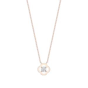 [제이에스티나] CLOVIA 10K 랩그로운 다이아몬드 목걸이_JJCLNL6B2161R0420