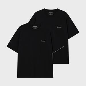 [택가 49,000]쿨 코튼 2-PACK 티셔츠 뉴블랙 CO2602STE1BB