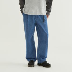 [택가 109,000원]코듀라 세미와이드 데님 이지 팬츠 블루 CO2601PT41BL