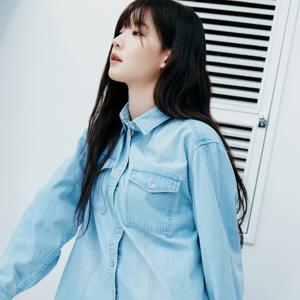 [택가 109,000]우먼 데님 셔츠 라이트 블루 CO2601SH70LB