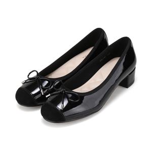 소가죽 베이직 리본 여성 키튼힐 3COLOR_BBJ104BK