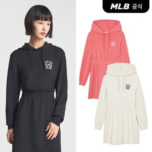 [공식] 여성 스포티브 바시티 후드 원피스 (3 COLOR)