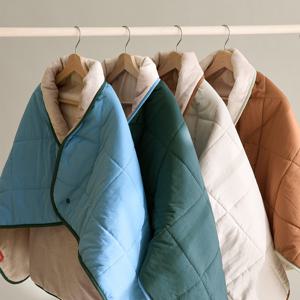 먼지없는 패딩담요 콤비 극세사 담요 캠핑담요 (무릎 중)