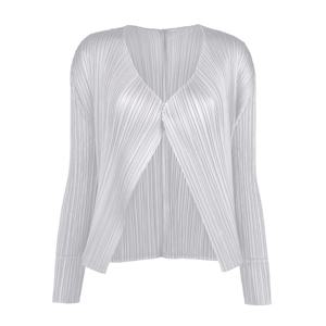 플리츠플리즈 BASICS 가디건 라이트그레이 PP59JO106 10