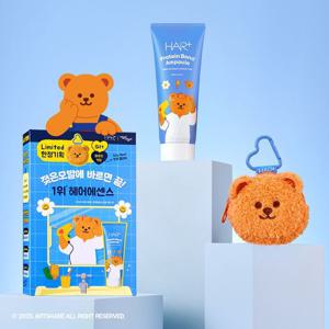 [150ml 대용량]  단백질 본드 앰플 에센스 150ml 위글위글 콜라보 한정기획세트 / 노워시 트리트먼트