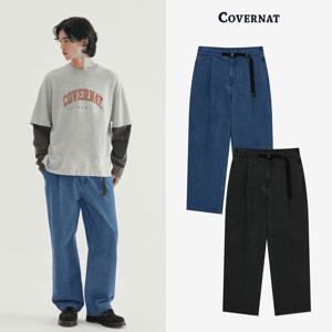 [택가 109,000원] 코듀라 세미와이드 데님 이지 팬츠 (2 color) CO2601PT41