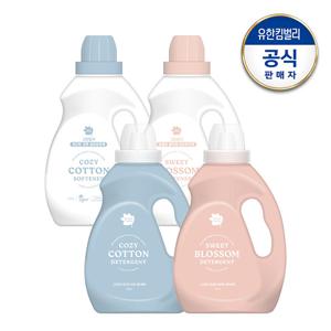 세탁세제/섬유유연제 (포근한코튼/달콤한블라썸) 1.4L 택1
