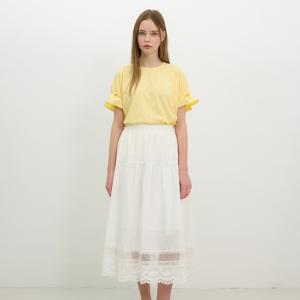 [정가139,000]스칼럽 레이스 밴딩 스커트 OH5MS5860