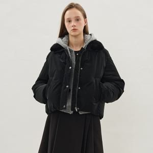 [정가559000]탈부착 퍼카라 벨벳라이크 덕다운 점퍼 OP5WMA730