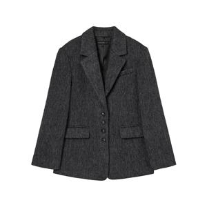 [정가499000]알파카 혼방 싱글 자켓 OW5WJA640