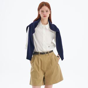 슬림핏 기본 자수 셔츠 OH6XB1800