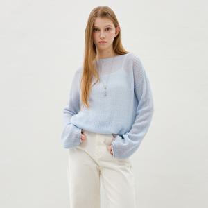 보트넥 루즈핏 니트웨어 OH6SP1840