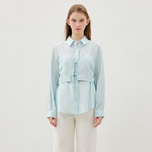 뷔스띠에 셋업 시어 셔츠 OH6XB2860