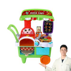 [24개월~]  피자카트 한영 역할놀이 두돌 아기 장난감